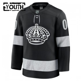 Lasten NHL Los Angeles Kings Pelipaita Custom 2025-26 Fanatics Premium Alternate Musta